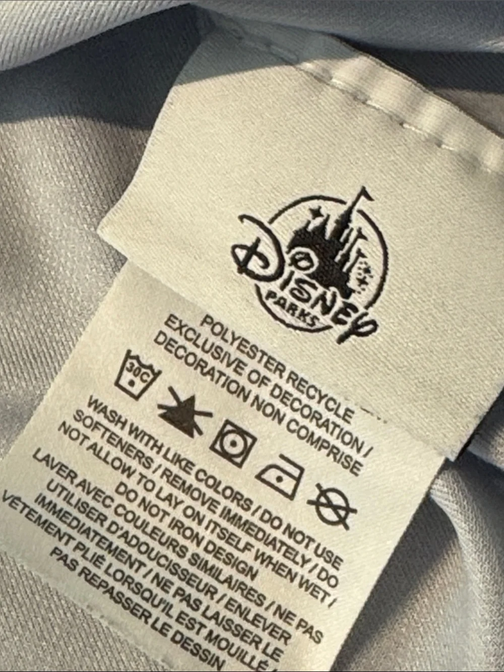 Disney Disney Vacation Club Nike Light Blue Dri-FIT Polo with DVC Member Crest